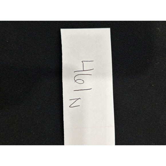 Chicos Black Utility Pants With Zipper Pockets & Cuffed Hems Size S - Picture 8 of 10